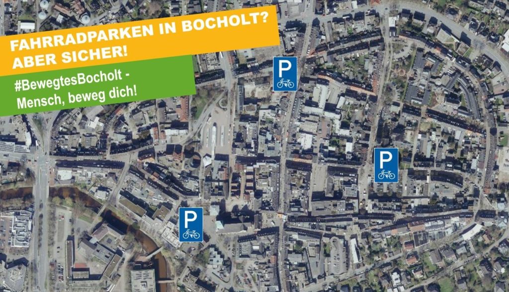Fahrradparken in Bocholt? - Aber sicher!